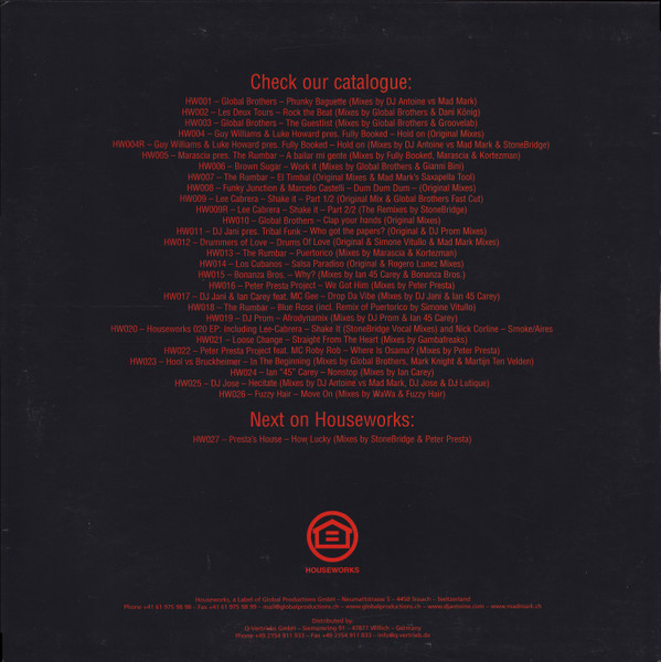 Fuzzy Hair - Move On | Houseworks (HW026) - 2