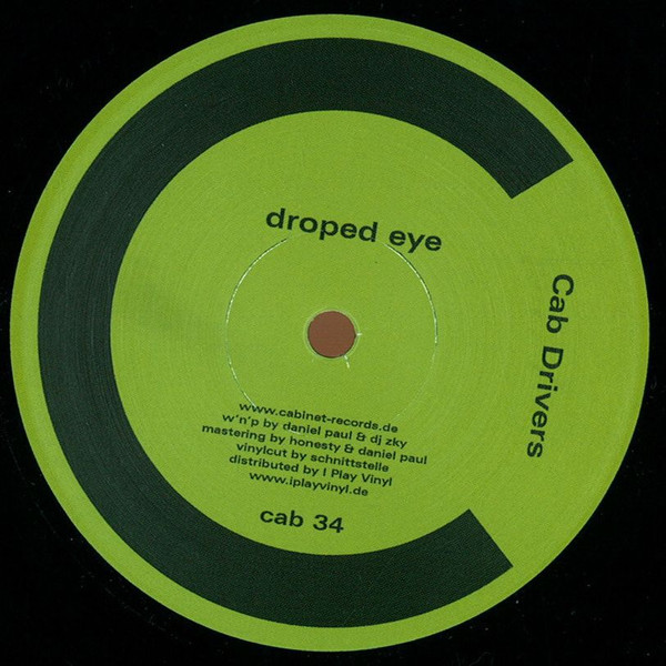 Cab Drivers - Droped Eye | Cabinet Records (cab 34)