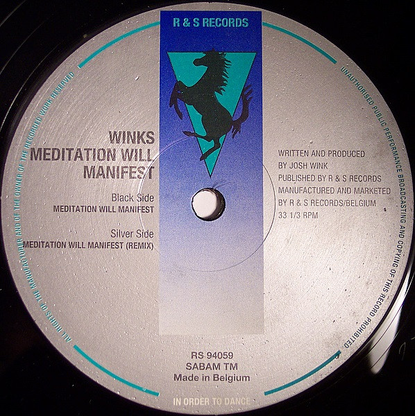 Josh Wink - Meditation Will Manifest | R & S Records (RS   94059) - 3