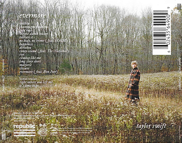Taylor Swift - Evermore | Republic Records (B0033404-02) - 2