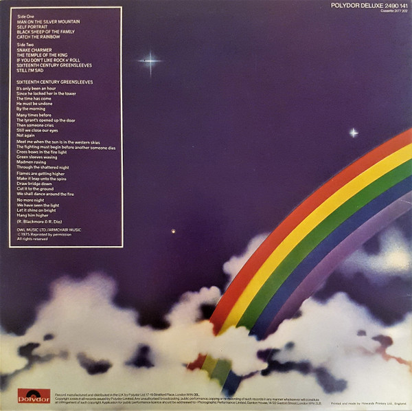 Rainbow - Ritchie Blackmore's Rainbow | Polydor (2490 141) - 2