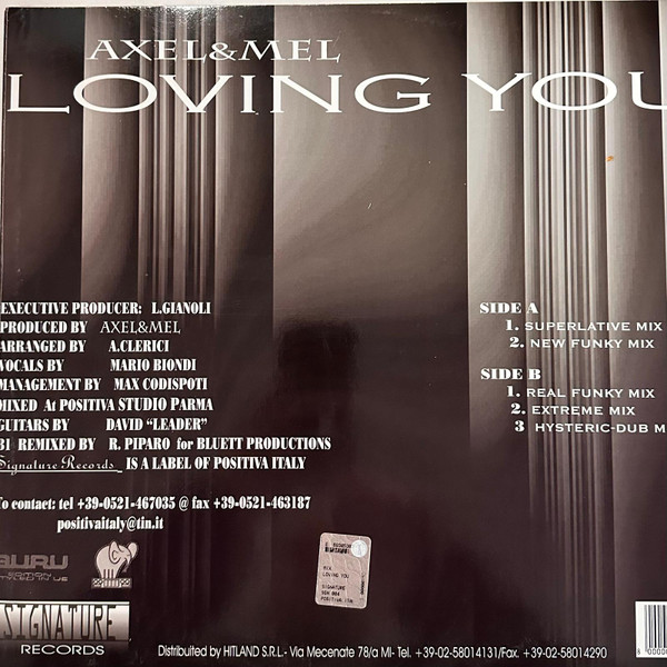 Axel & Mel - Loving You | Signature (SGN 004) - 2 Axel & Mel - Loving You | Signature (SGN 004) - 2