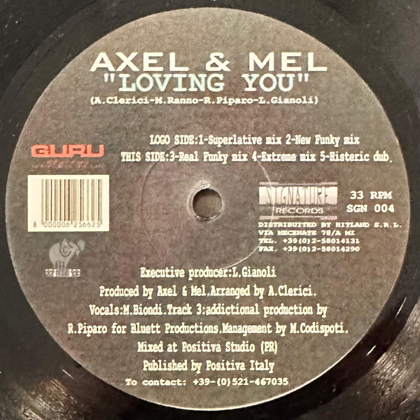 Axel & Mel - Loving You | Signature (SGN 004) - 3 Axel & Mel - Loving You | Signature (SGN 004) - 3