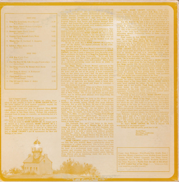 Various - Homegrown III | KGB Records (none) - 2 Various - Homegrown III | KGB Records (none) - 2
