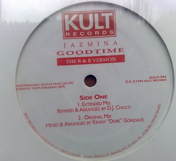 Jazmina - Goodtime (The R&B Version) | Kult Records (KULO 944) - 2 Jazmina - Goodtime (The R&B Version) | Kult Records (KULO 944) - 2
