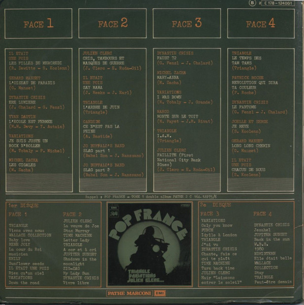 Various - Pop France Tome 2 | Pathé (2C 178-12400/1) - 4