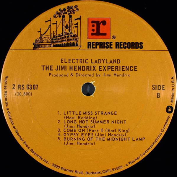 The Jimi Hendrix Experience - Electric Ladyland | Reprise Records (2RS 6307) - 4 The Jimi Hendrix Experience - Electric Ladyland | Reprise Records (2RS 6307) - 4