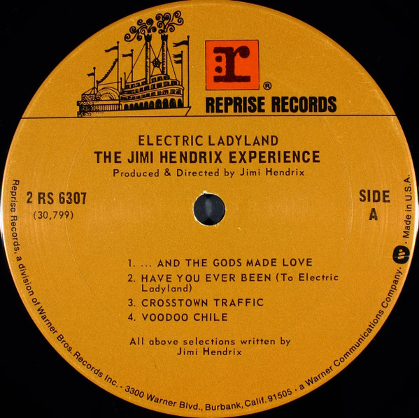 The Jimi Hendrix Experience - Electric Ladyland | Reprise Records (2RS 6307) - 3 The Jimi Hendrix Experience - Electric Ladyland | Reprise Records (2RS 6307) - 3