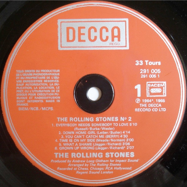 The Rolling Stones - No. 2 | Decca (291 005) - 3