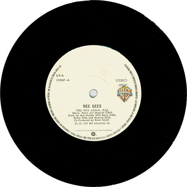 Bee Gees - You Win Again | Warner Bros. Records (1592047) - 3
