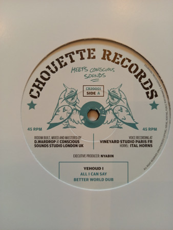 Yehoud I - All I Can Say / Good Things | Chouette Records (CR20001)
