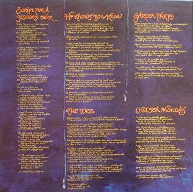 Marillion - Script For A Jester's Tear | EMI (064-07 715) - 3