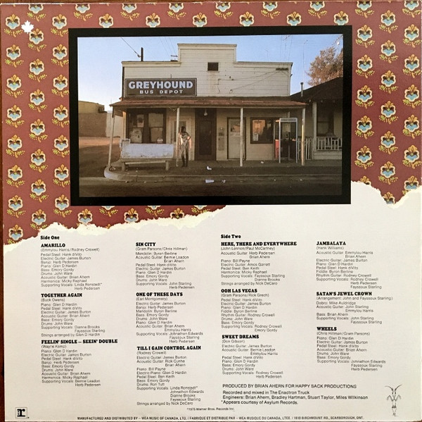 Emmylou Harris - Elite Hotel | Reprise Records (MS 2236) - 2 Emmylou Harris - Elite Hotel | Reprise Records (MS 2236) - 2