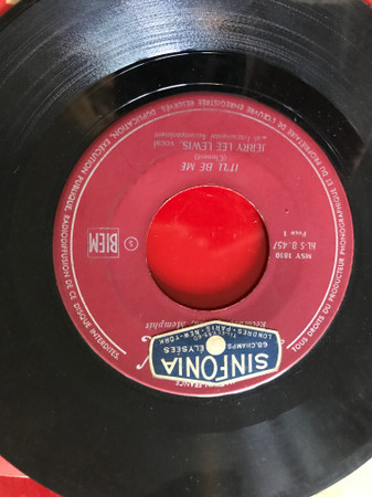 Jerry Lee Lewis - It'll Be Me | London Records (HL-S 8.457) - 2