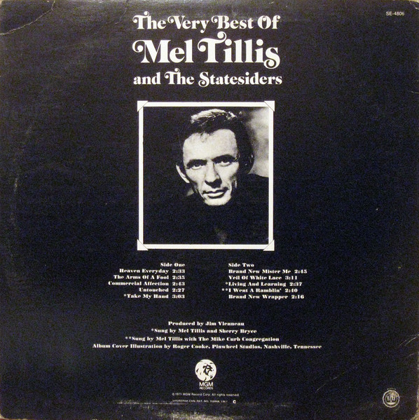 Mel Tillis - The Very Best Of Mel Tillis | MGM Records (SE-4806) - 2 Mel Tillis - The Very Best Of Mel Tillis | MGM Records (SE-4806) - 2