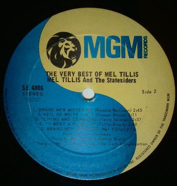 Mel Tillis - The Very Best Of Mel Tillis | MGM Records (SE-4806) - 4 Mel Tillis - The Very Best Of Mel Tillis | MGM Records (SE-4806) - 4