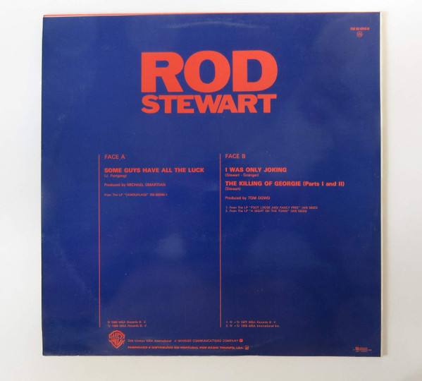 Rod Stewart - Some Guys Have All The Luck | Warner Bros. Records (759 9202430)