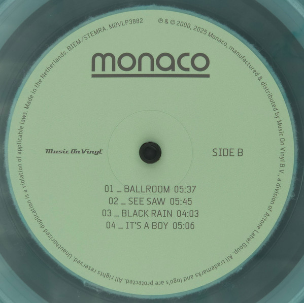 Monaco - Monaco | Music On Vinyl (MOVLP3882) - 4