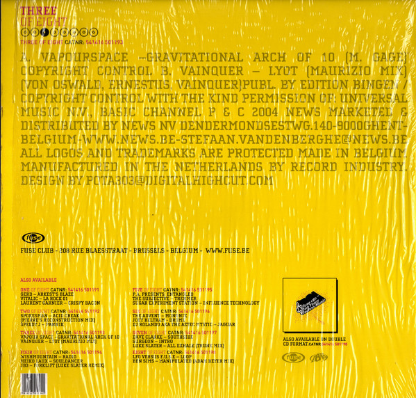 Various - 94-04 Fuse - Ten Years Techno Music (Three Of Eight) | 541 (541416 501193) - 2