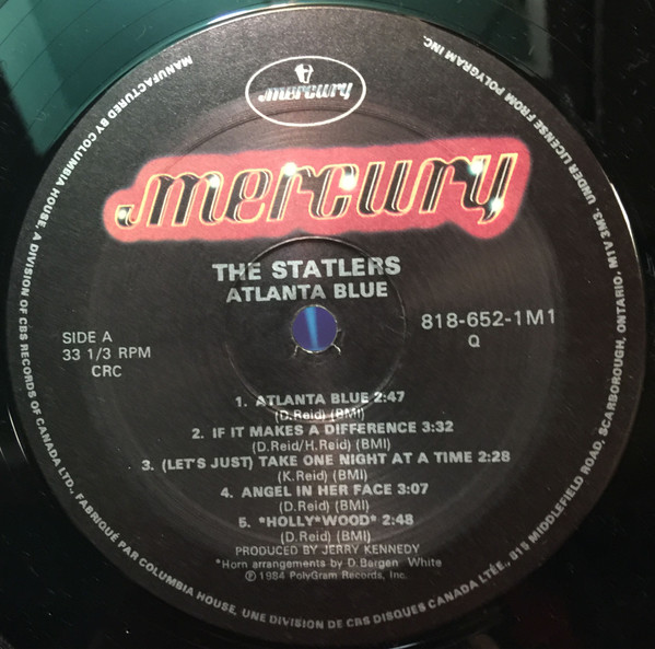 The Statler Brothers - Atlanta Blue | Mercury (818 652-1 M-1) - 4