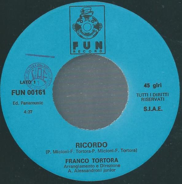 Franco Tortora - Ricordo | FUN Record (FUN 00161) - 4