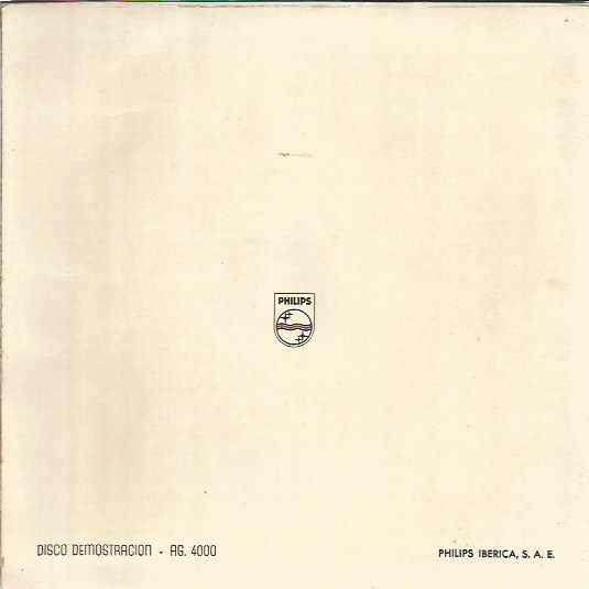 Disco De Demostracion Tocadiscos A.G. 4000