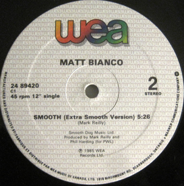 Matt Bianco - Yeh Yeh | WEA (24-89420) - 4