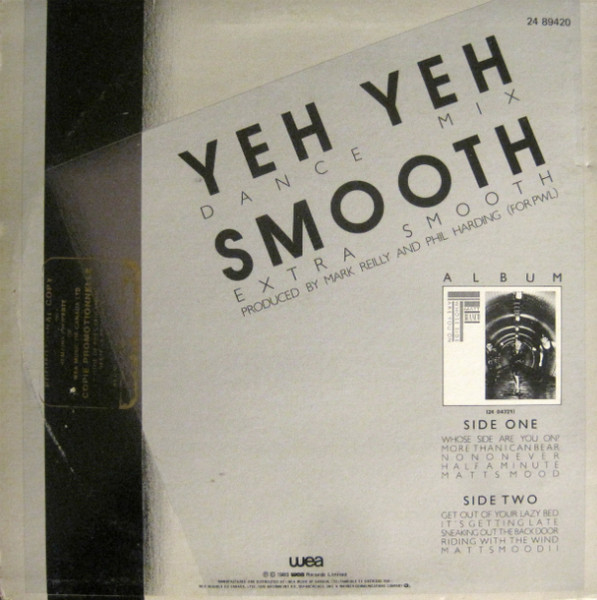 Matt Bianco - Yeh Yeh | WEA (24-89420) - 2