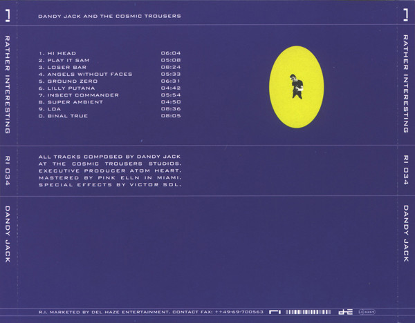 Dandy Jack - Dandy Jack And The Cosmic Trousers | Rather Interesting (RI 034) - 2