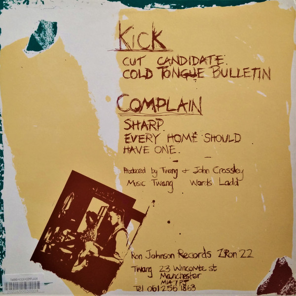 Twang - Kick And Complain | Ron Johnson Records (ZRON 22)