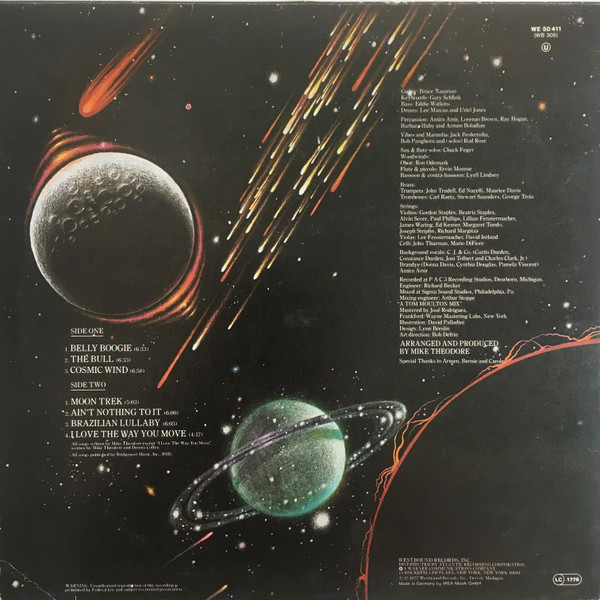 The Mike Theodore Orchestra - Cosmic Wind | Westbound Records (WE 50 411) - 2