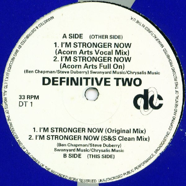 Definitive Two - I'm Stronger Now | Deconstruction (DT 1) - main Definitive Two - I'm Stronger Now | Deconstruction (DT 1) - main
