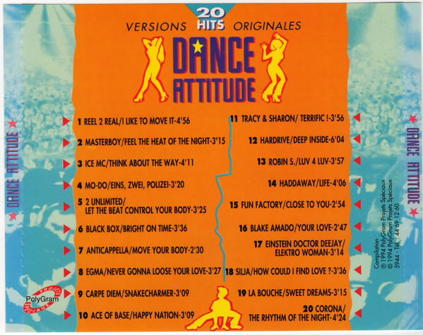 Various - Dance Attitude | PolyGram Projets Spéciaux (5944) - 2
