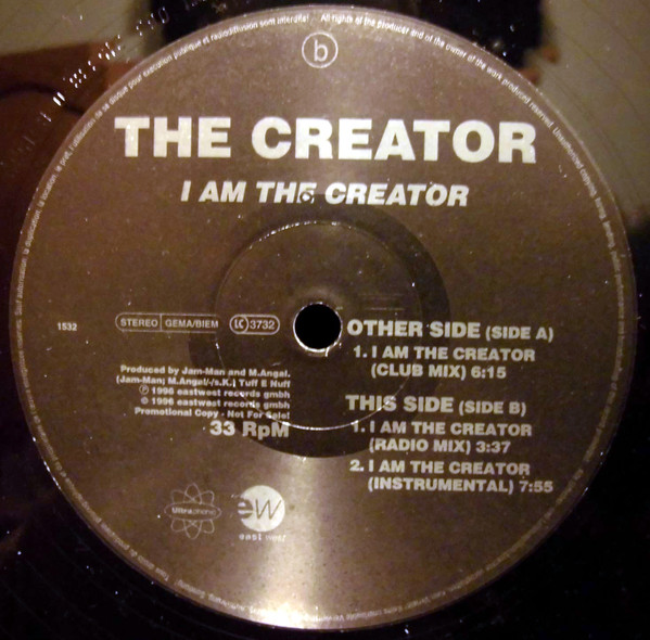 The Creator - I Am The Creator | Ultraphonic (1532)