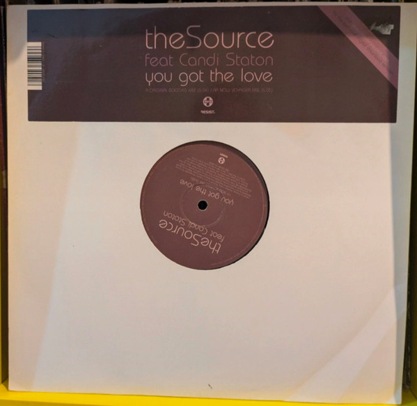 The Source Feat. Candi Staton - You Got The Love | Positiva (12TIVX-230)