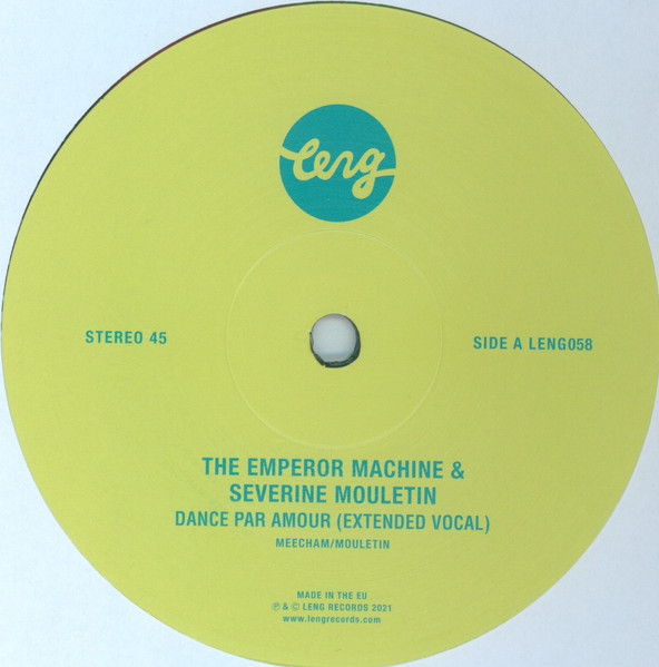 The Emperor Machine & Séverine Mouletin - Dance Par Amour | Leng (LENG058) - 3 The Emperor Machine & Séverine Mouletin - Dance Par Amour | Leng (LENG058) - 3