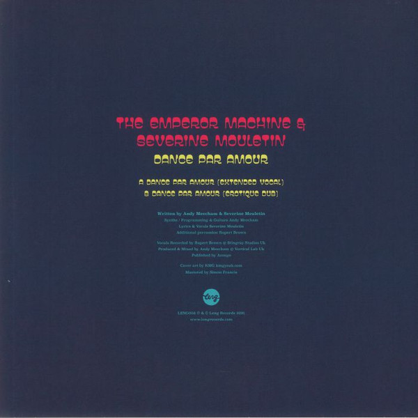 The Emperor Machine & Séverine Mouletin - Dance Par Amour | Leng (LENG058) - 2 The Emperor Machine & Séverine Mouletin - Dance Par Amour | Leng (LENG058) - 2