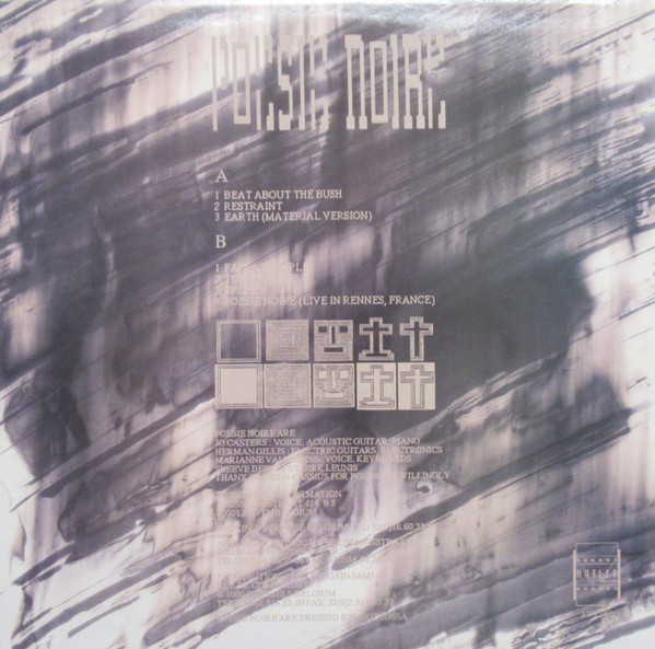 Poésie Noire - En Grande Colere (Seven Tales Of Schizophrenia) | Antler Records (ANT 092) - 2 Poésie Noire - En Grande Colere (Seven Tales Of Schizophrenia) | Antler Records (ANT 092) - 2
