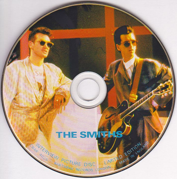 The Smiths - Interview Picture Disc CD | Baktabak (CBAK 4025) - 2