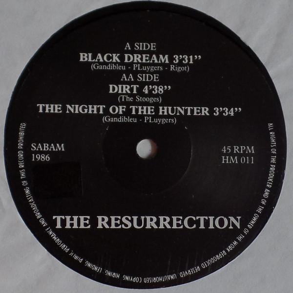 The Resurrection - The Black Night E.P. | Hail Mary (HM 011) - 4