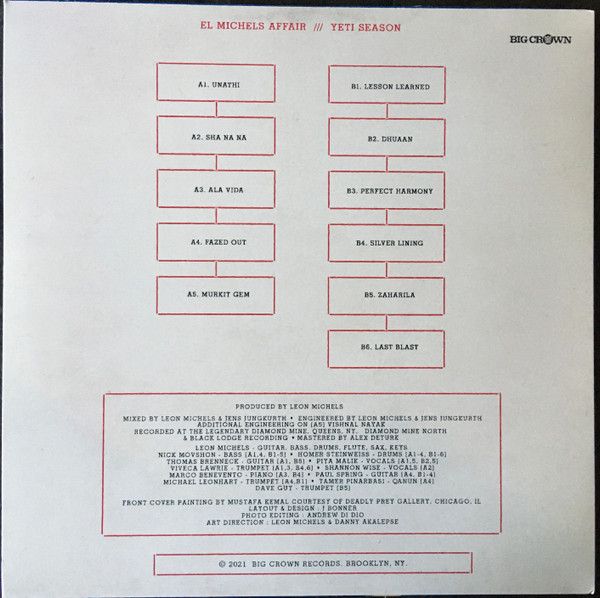 El Michels Affair - Yeti Season | Big Crown Records (BC060-LP) - 2 El Michels Affair - Yeti Season | Big Crown Records (BC060-LP) - 2