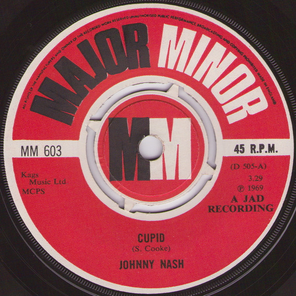 Johnny Nash - Cupid | Major Minor (MM 603) - main