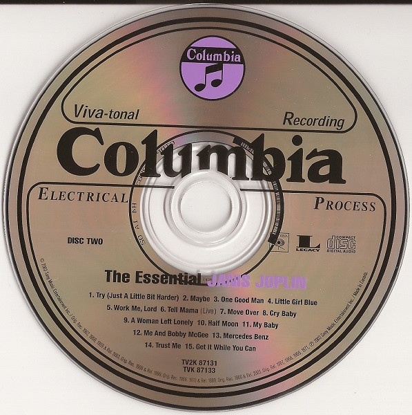 Janis Joplin - The Essential Janis Joplin | Columbia (TV2K 87131) - 4 Janis Joplin - The Essential Janis Joplin | Columbia (TV2K 87131) - 4