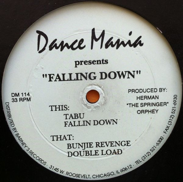 Herman Orphey - Falling Down | Dance Mania (DM 114)