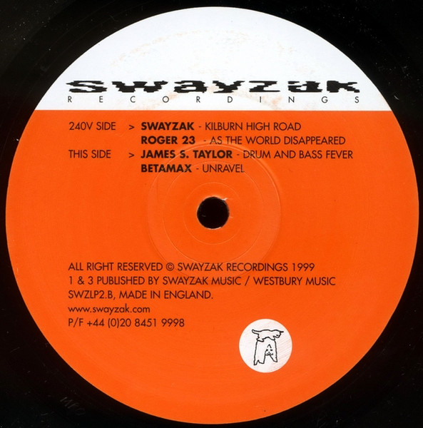 Various - Two Hundred And Forty Volts | Swayzak Recordings (SWZLP2) - 4