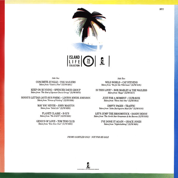 Various - Island Life - Media Sampler | Island Records (MP 2) - 2