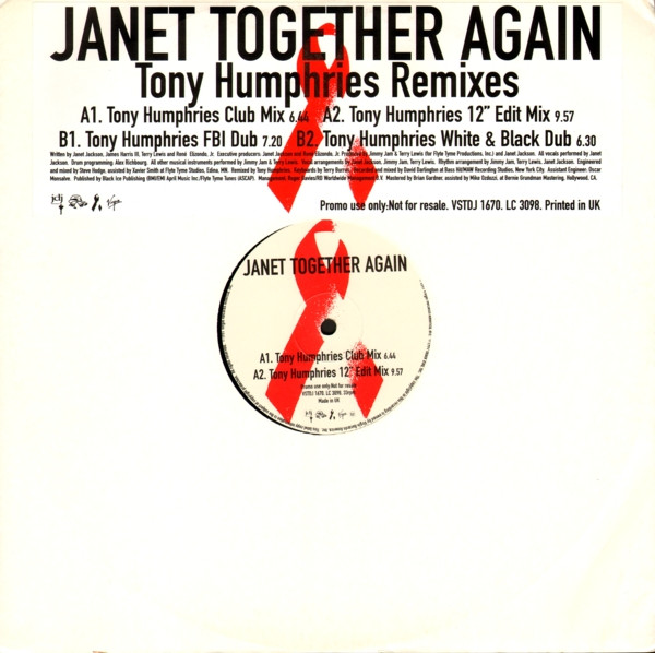 Janet Jackson - Together Again | Virgin (VSTDJ 1670) - main