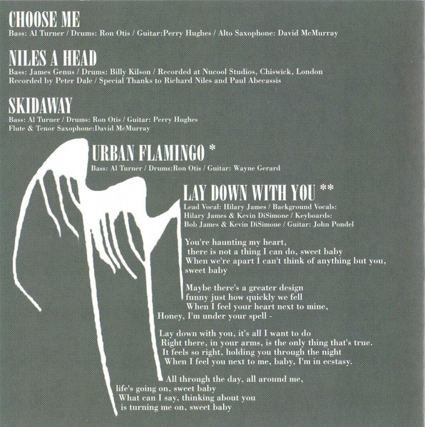 Bob James - Urban Flamingo | Koch Records (KOC CD 9979) - 4 Bob James - Urban Flamingo | Koch Records (KOC CD 9979) - 4