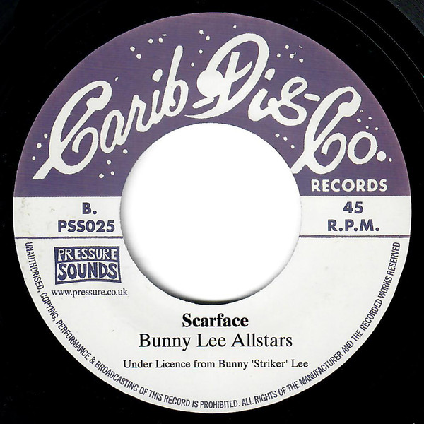George Dekker / The Bunny Lee Allstars - Foey Man / Scarface | Carib-Dis-Co. Records (PSS025) - 2