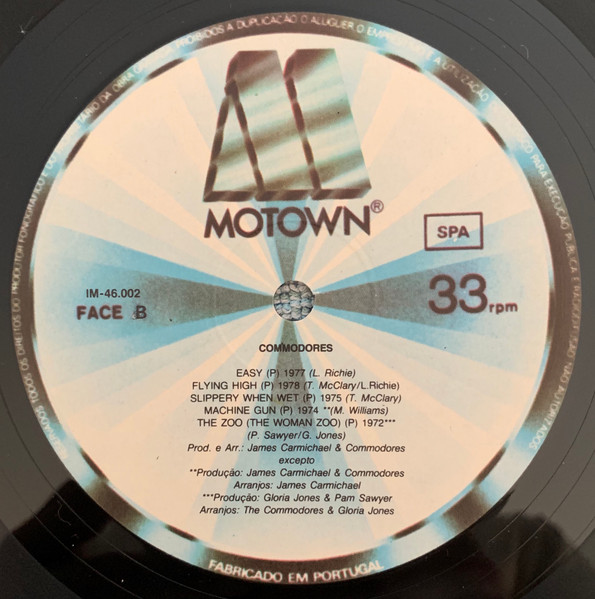 Commodores - Greatest Hits | Motown (IM-46.002) - 4